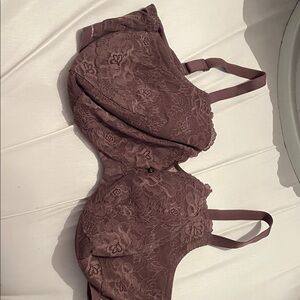 Cacique Lace Bra in Rich Brown